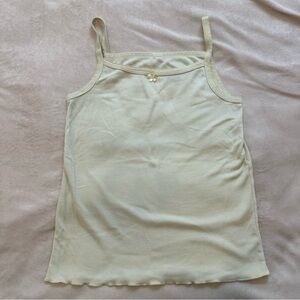 Yellow Camisole Tank Top